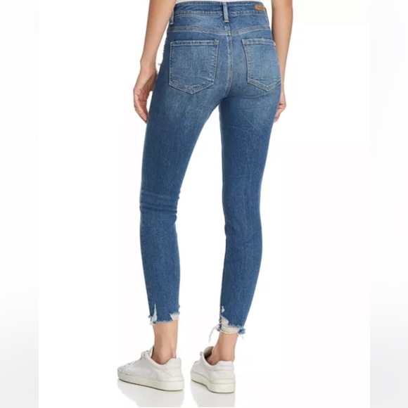 Mavi Tess Embellished High Rise Skinny Jeans in Indigo Pearl Size 29 EUC - Picture 3 of 12